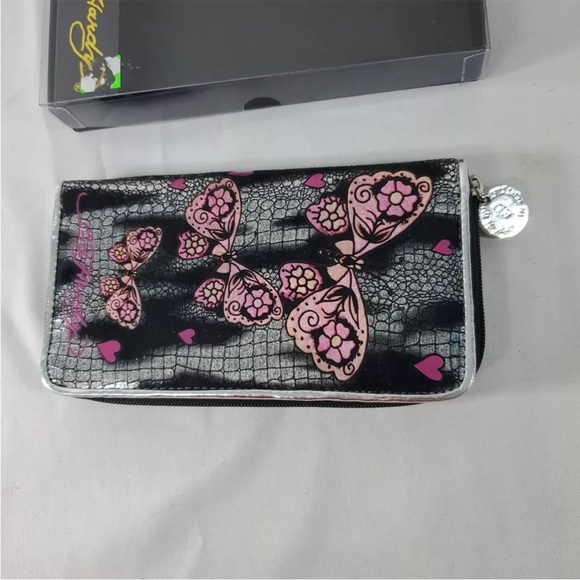Don Ed Hardy Wallet NWT - Picture 2 of 11